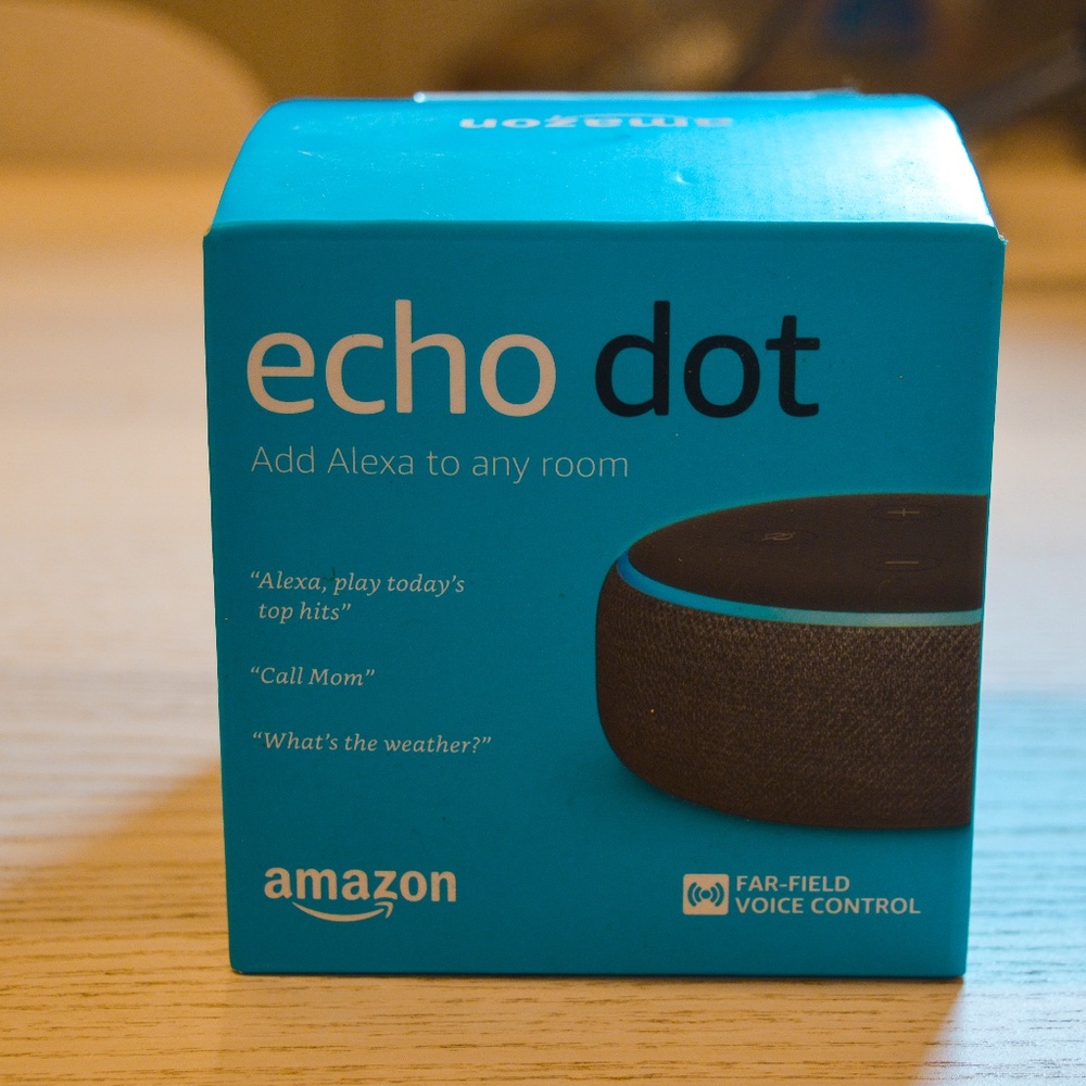 [SOLD] A LITTLE BIT ALEXA (Brand New Echo Dot 3rd Gen!) | Retail Price: $39.99